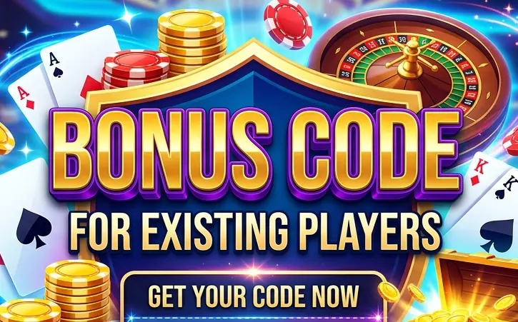Free Spin casino bonus code for existing players