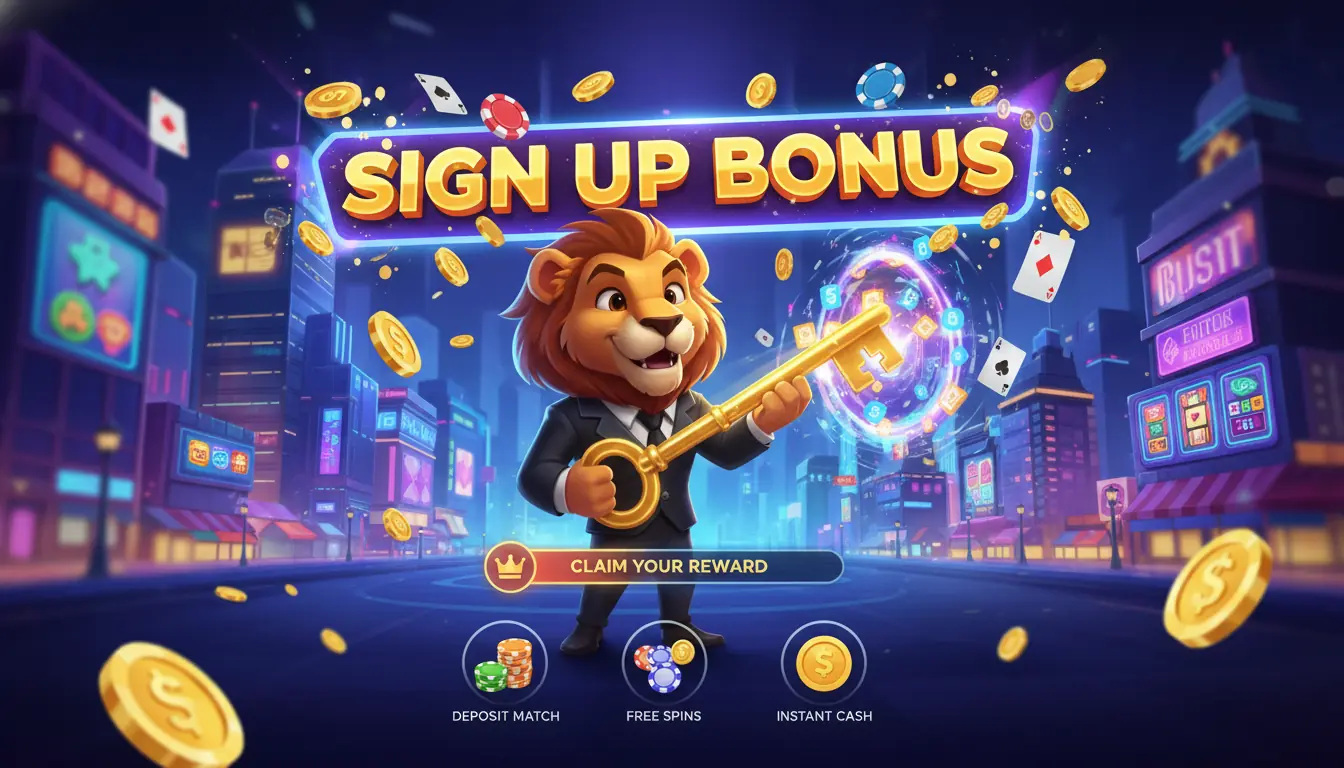 Free Spin sign up bonus