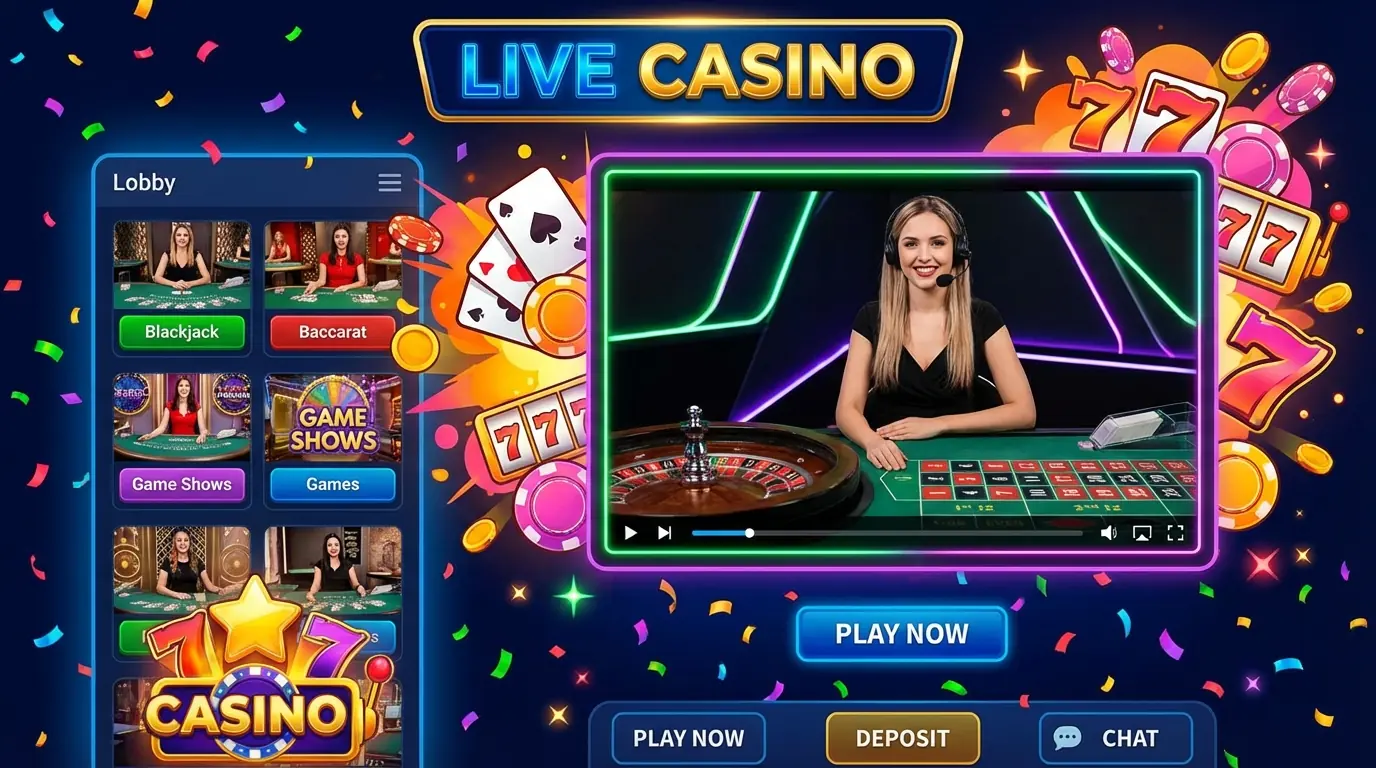 Free Spin live casino games